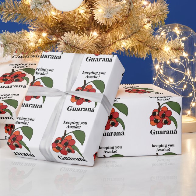 Guarana Plant Botanical Presentpapper (Helgdagar)