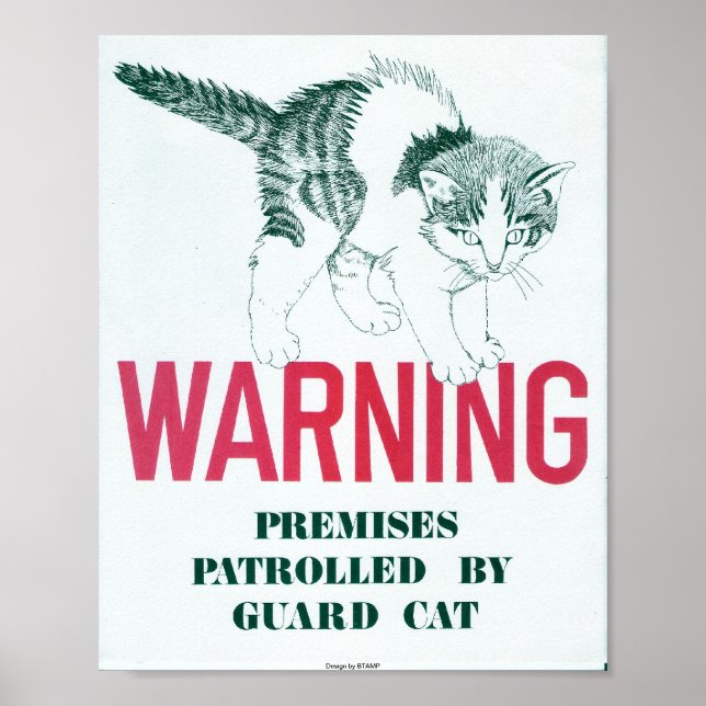 Guard Cat Poster (Framsidan)
