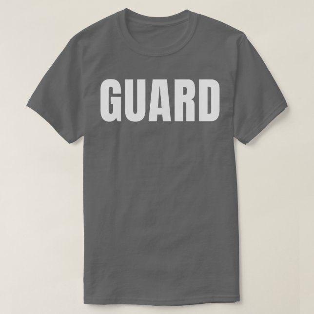 Guard Funny Job Title Profement Birthday Gift Ide T Shirt (Design framsida)