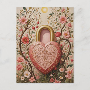 Guard Heart Helg Vykort