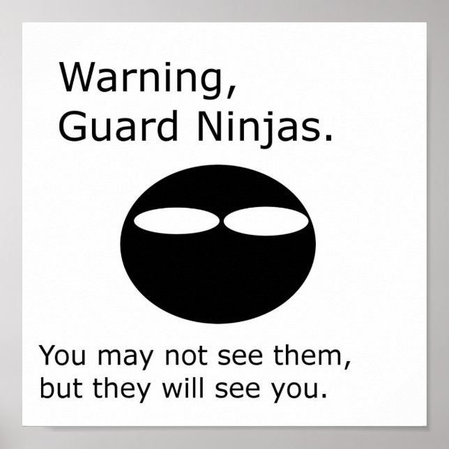 Guard Ninjas Poster (Framsidan)
