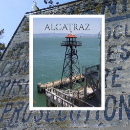 Guard Torn, Alcatraz Island-fängelset, Kalifornien Vykort