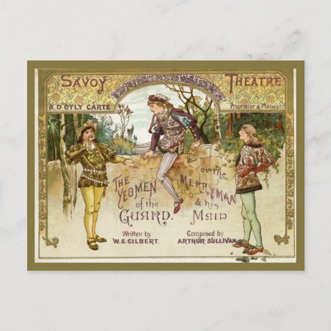 Guardårdens jejomen vykort (Framsida)