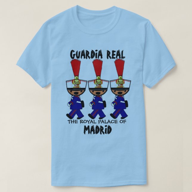 GUARDIA REAL MADRID T SHIRT (Design framsida)