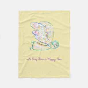 Guardian Angel Anpassningsbar Soft Ull Baby Blanke Fleecefilt