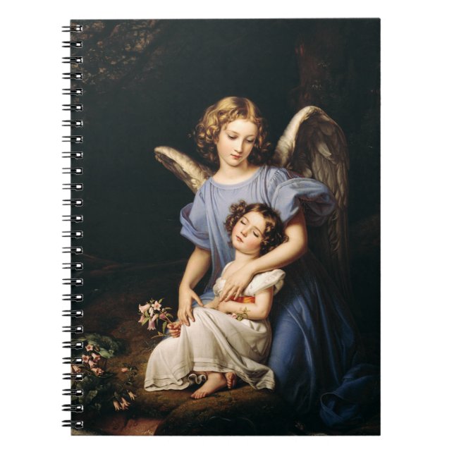 Guardian angel av Joseph Stieler Anteckningsbok (Framsidan)