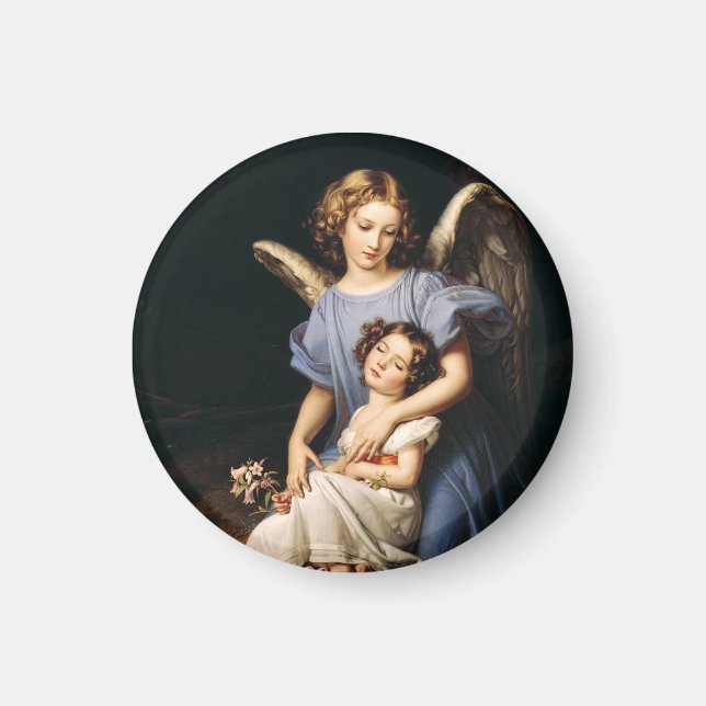 Guardian angel av Joseph Stieler Magnet (Framsidan)