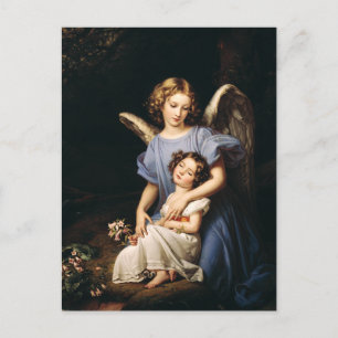 Guardian angel av Joseph Stieler Vykort
