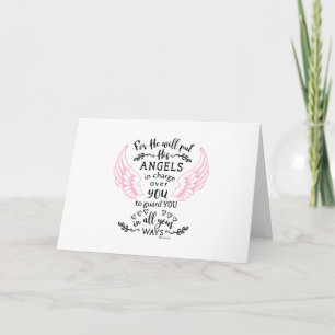 Guardian Angel Bible Scripture Verse Psalm 91 Kort