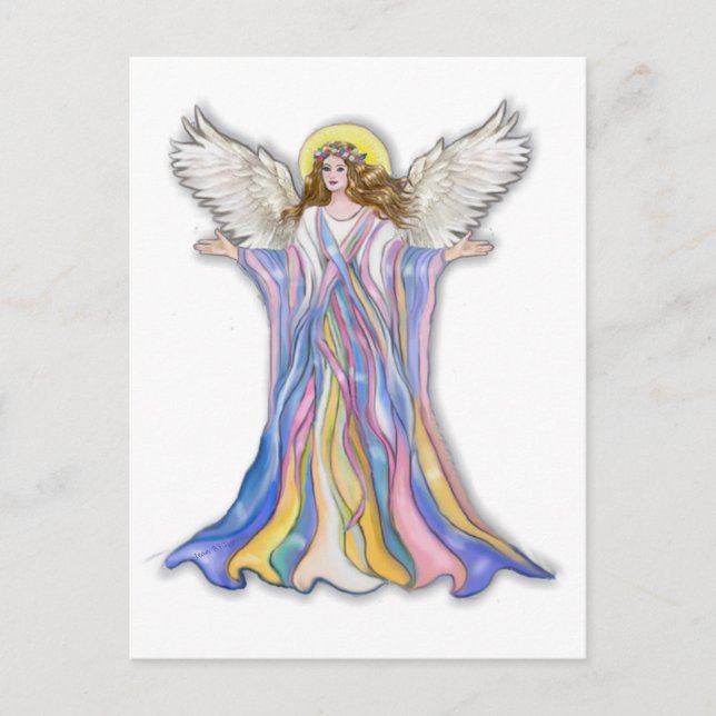 Guardian Angel Blank Vykort (Framsida)