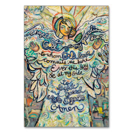 Guardian Angel-bönekort Bordsnummer