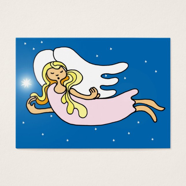 Guardian Angel-bönekort Visitkort (Framsidan)
