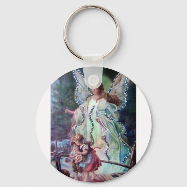 GUARDIAN ANGEL c. 1900 Nyckelring (Framsida)