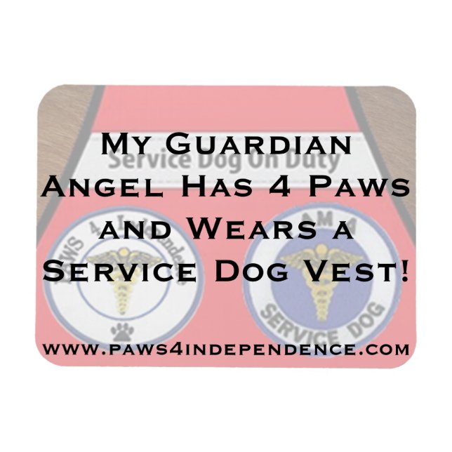 Guardian Angel Car Magnet (Horisontell)