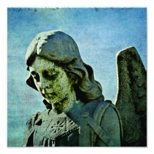Guardian Angel Cemetery Art Fototryck