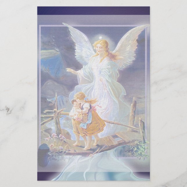 Guardian Angel, Children and Bridge (Framsida)