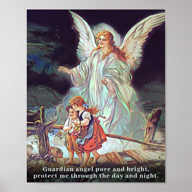 Guardian Angel, Children, Bridge Poster (Framsidan)