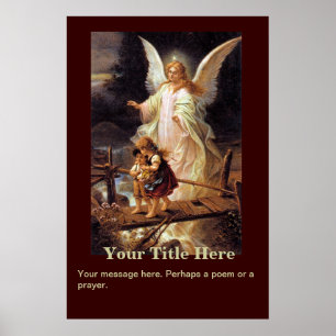 Guardian Angel, Children, Bridge Poster