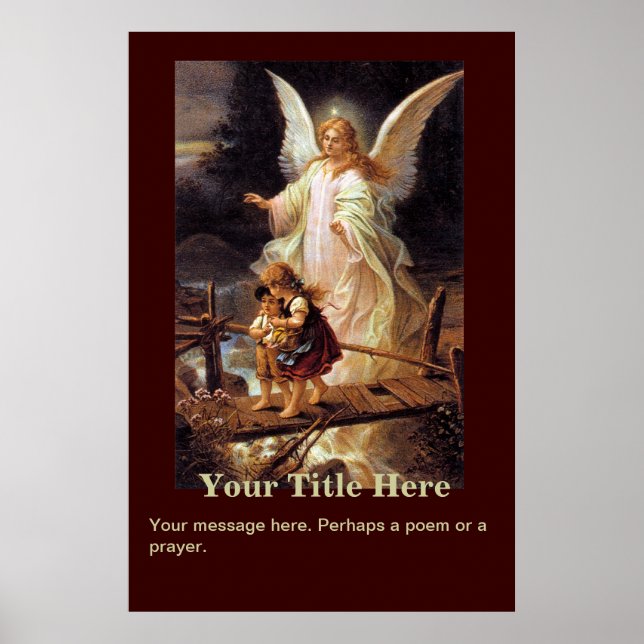 Guardian Angel, Children, Bridge Poster (Framsidan)