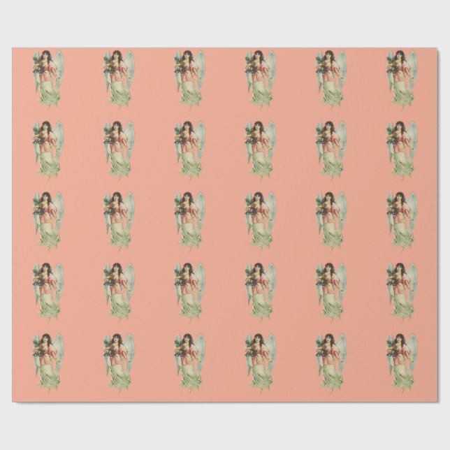 Guardian Angel Divine Watchfulness & Grace Art Presentpapper (Platt)