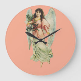 Guardian Angel Divine Watchfulness & Grace Art Stor Klocka