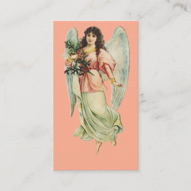 Guardian Angel Divine Watchfulness & Grace Art Visitkort (Framsida)