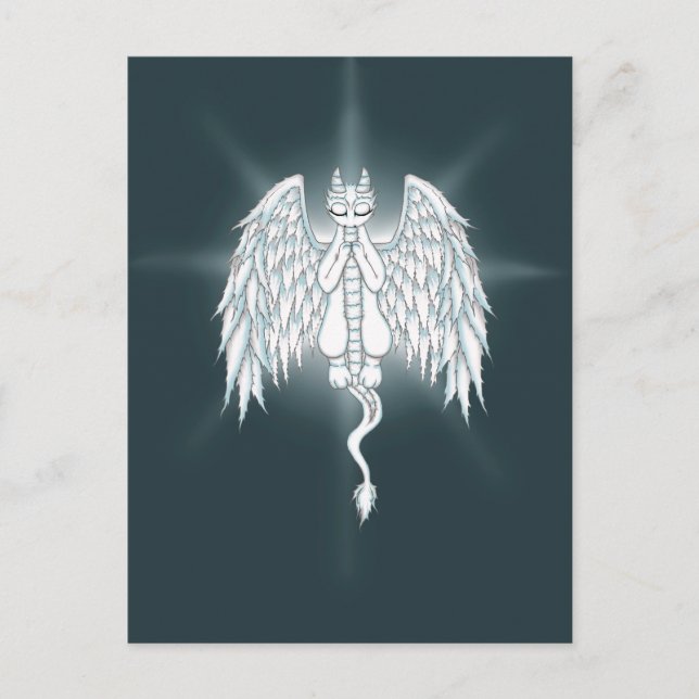 Guardian Angel Dragon Vykort (Framsida)