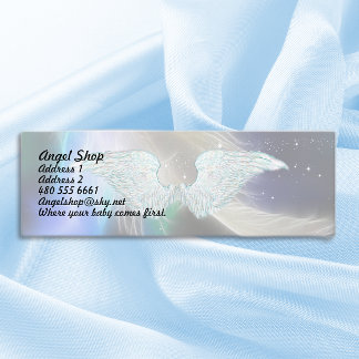 Guardian Angel Feather Mini Affärskort Visitkort