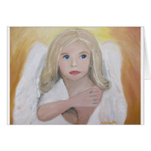 Guardian angel hälsningskort