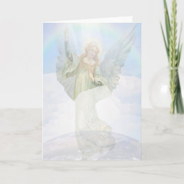 Guardian Angel i molnen Kort