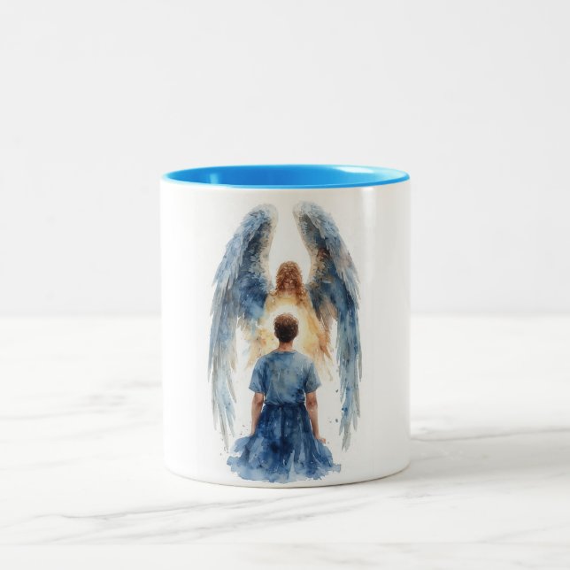Guardian Angel Kaffemug Två-Tonad Mugg (Center)