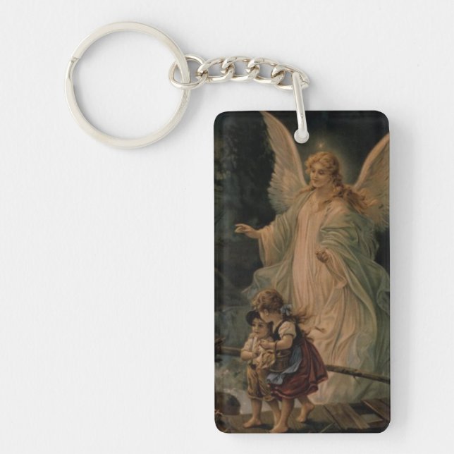 Guardian Angel Magnet Nyckelring (Framsidan)