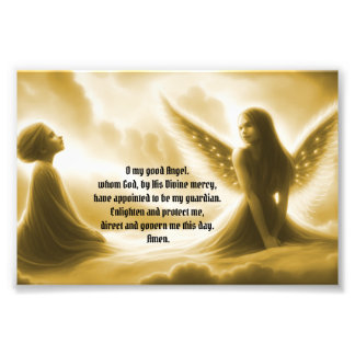 Guardian Angel med Prayer Fototryck