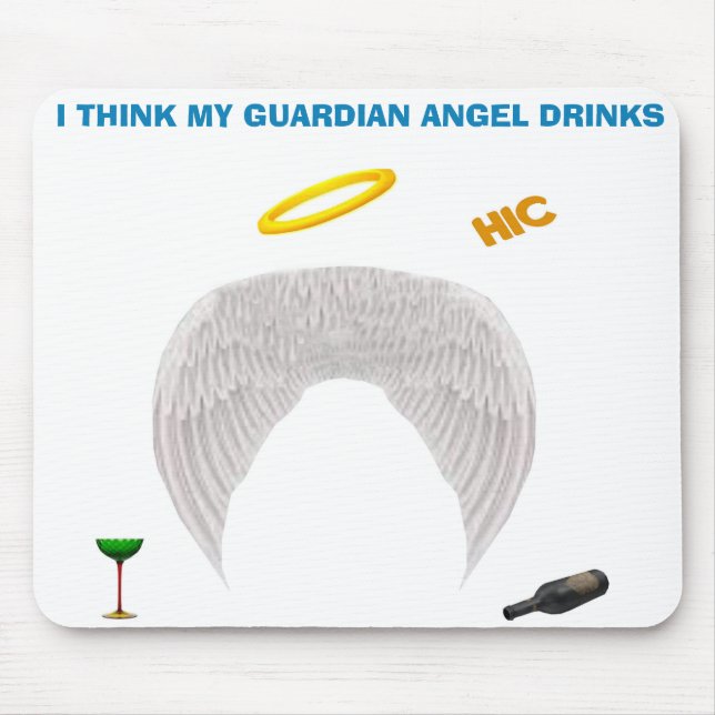 GUARDIAN ANGEL MOUSEPAD MUSMATTA (Framsidan)