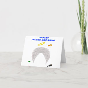 Guardian Angel Note Card Anteckningskort