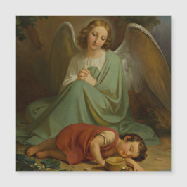 Guardian Angel och Child Kitchen Magnet