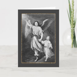 Guardian Angel och Child Kort