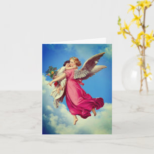 Guardian Angel och Child Note Card Kort