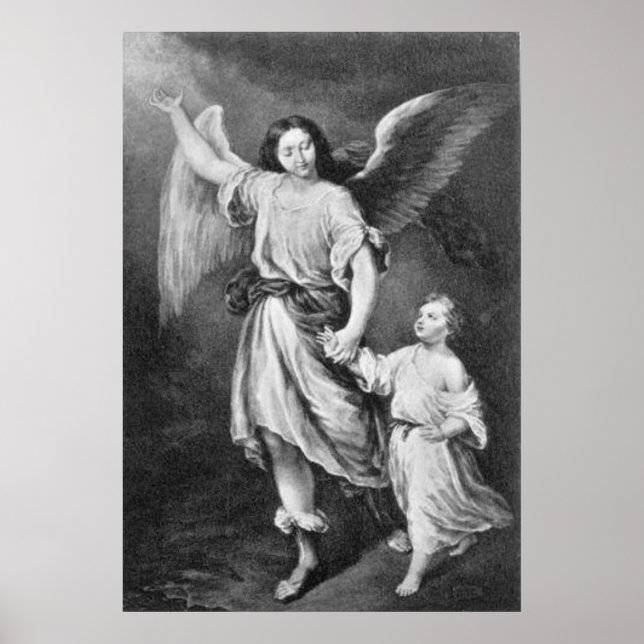 Guardian Angel och Child Poster (Framsidan)
