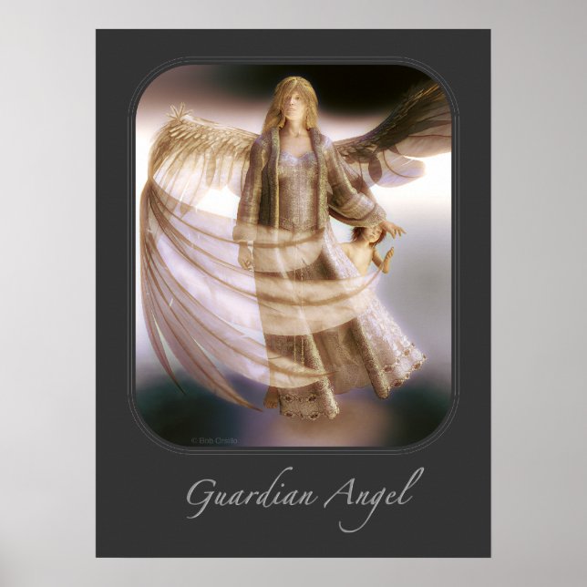 Guardian Angel och Child Poster (Framsidan)