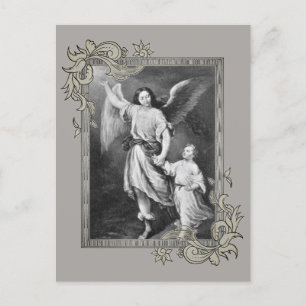 Guardian Angel och Child Vykort