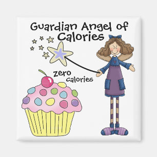 Guardian Angel of Calories av SRF Magnet