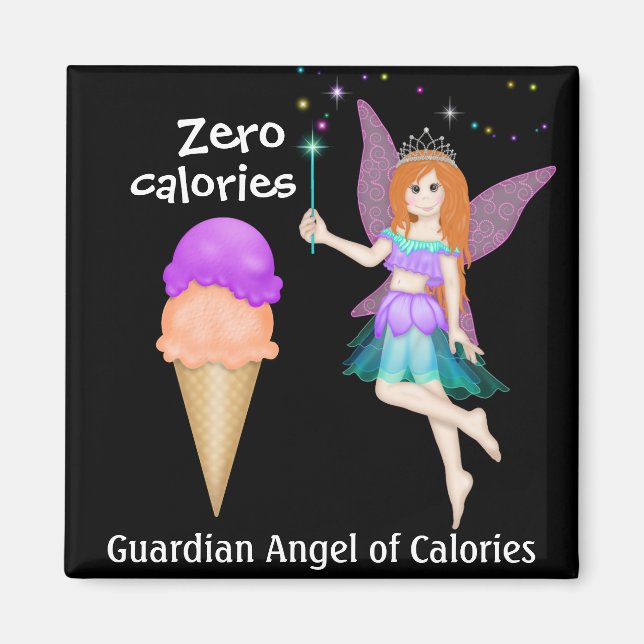 Guardian Angel of Calories av SRF Magnet (Framsidan)