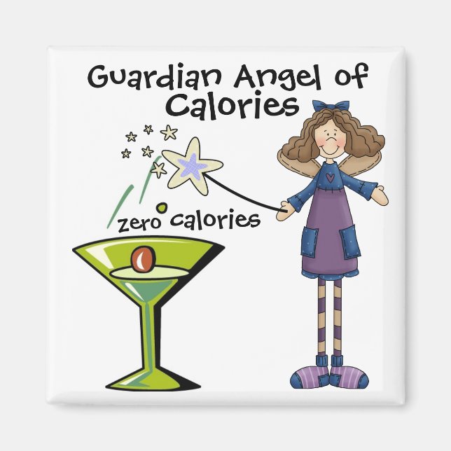 Guardian Angel of Calories av SRF Magnet (Framsidan)
