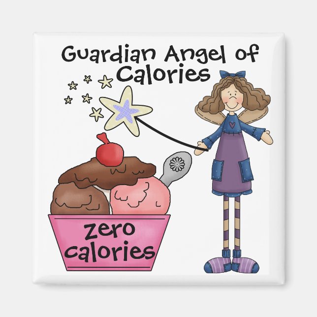 Guardian Angel of Calories av SRF Magnet (Framsidan)