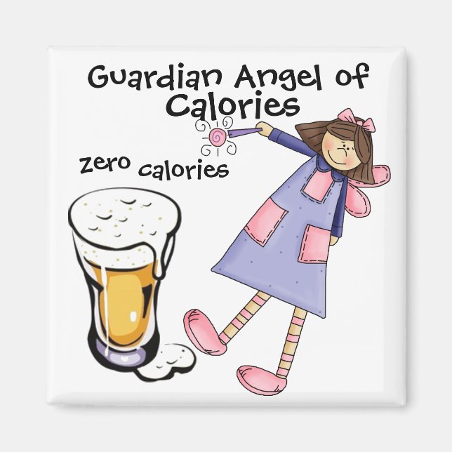 Guardian Angel of Calories av SRF Magnet (Framsidan)