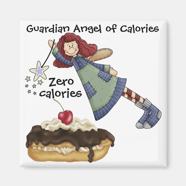 Guardian Angel of Calories av SRF Magnet (Framsidan)