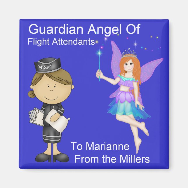 Guardian Angel of Flight Attendants by SRF Magnet (Framsidan)