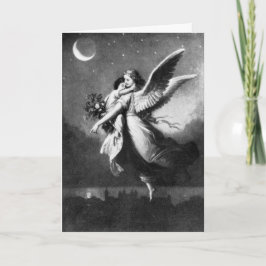 Guardian Angel på natten Kort