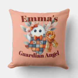 Guardian Angel - Personalize Namn & Message Kids Kudde